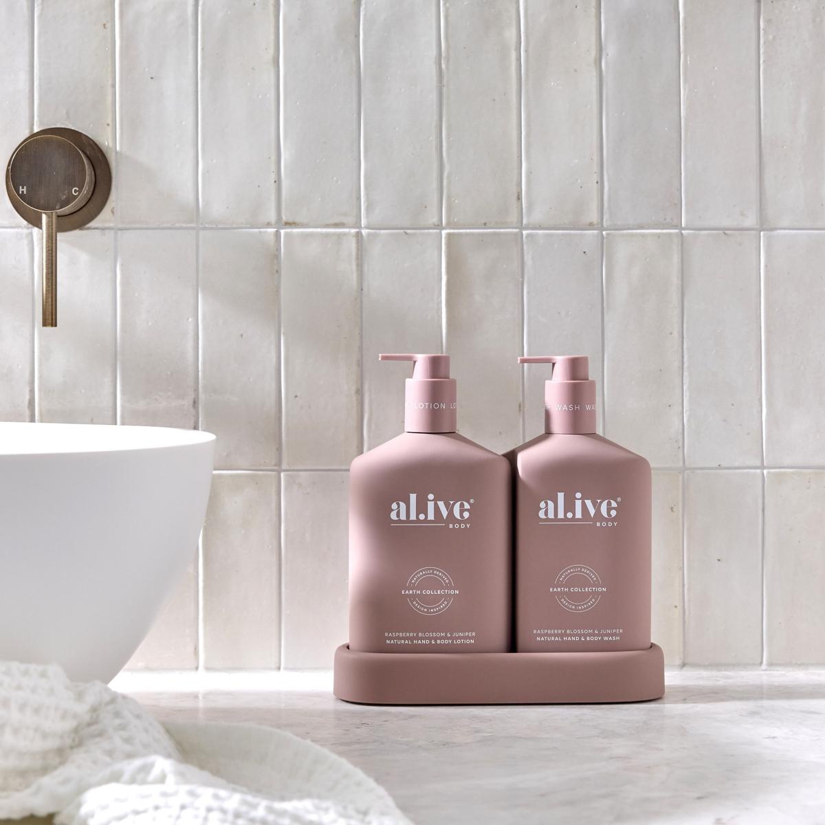Bathroom Duo Wash + Lotion - Raspberry Blossom & Juniper