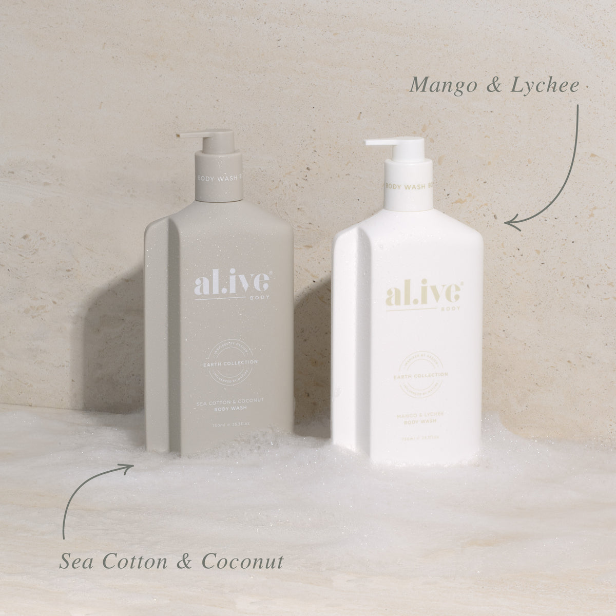 750ML BODY WASH - MANGO & LYCHEE