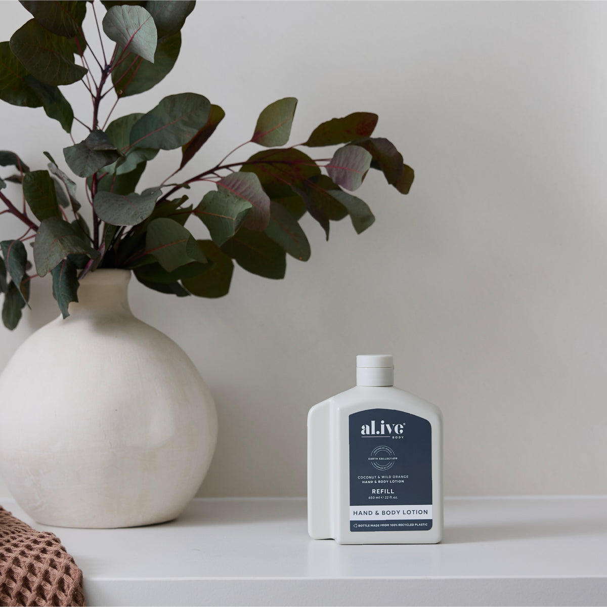 650ML LOTION REFILL - COCONUT & WILD ORANGE