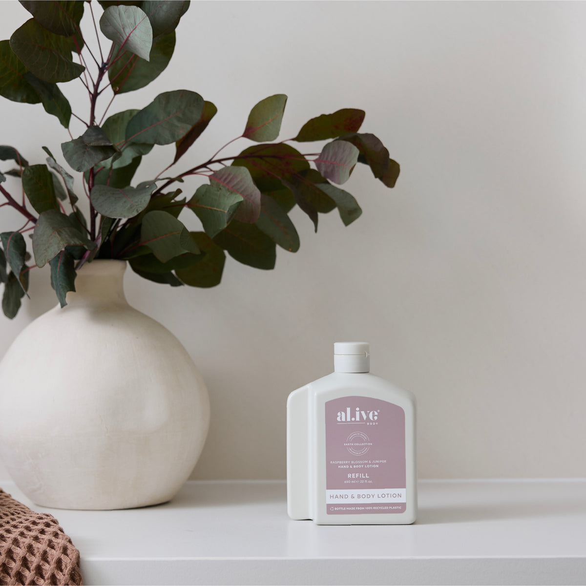 650ML LOTION REFILL - RASPBERRY BLOSSOM & JUNIPER