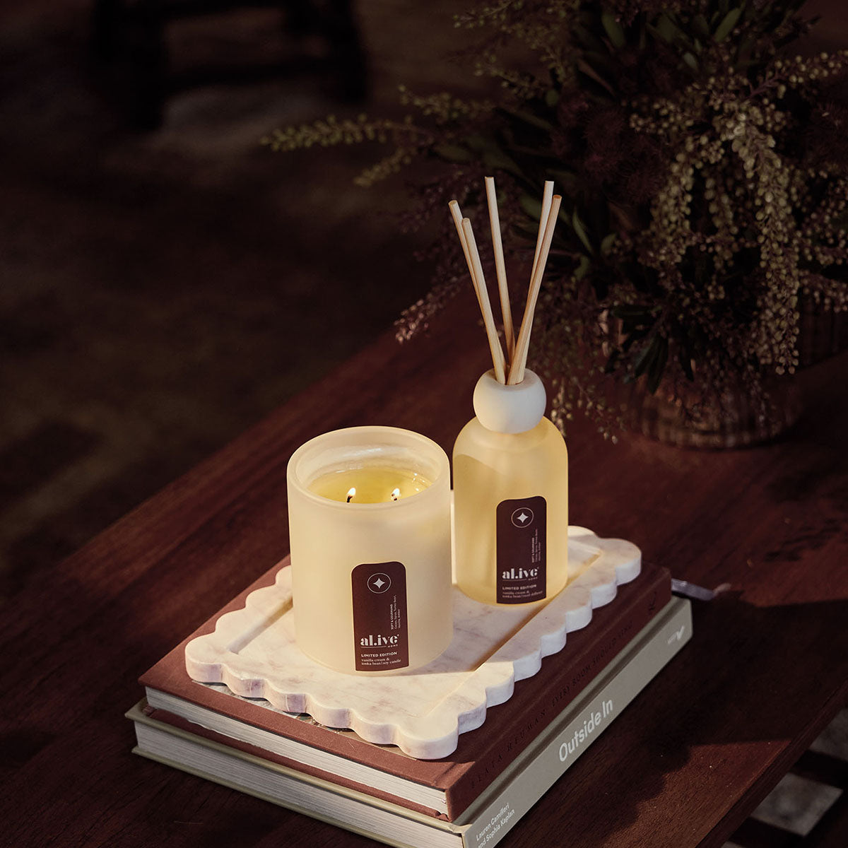 Reed Diffuser - Vanilla Cream & Tonka Bean