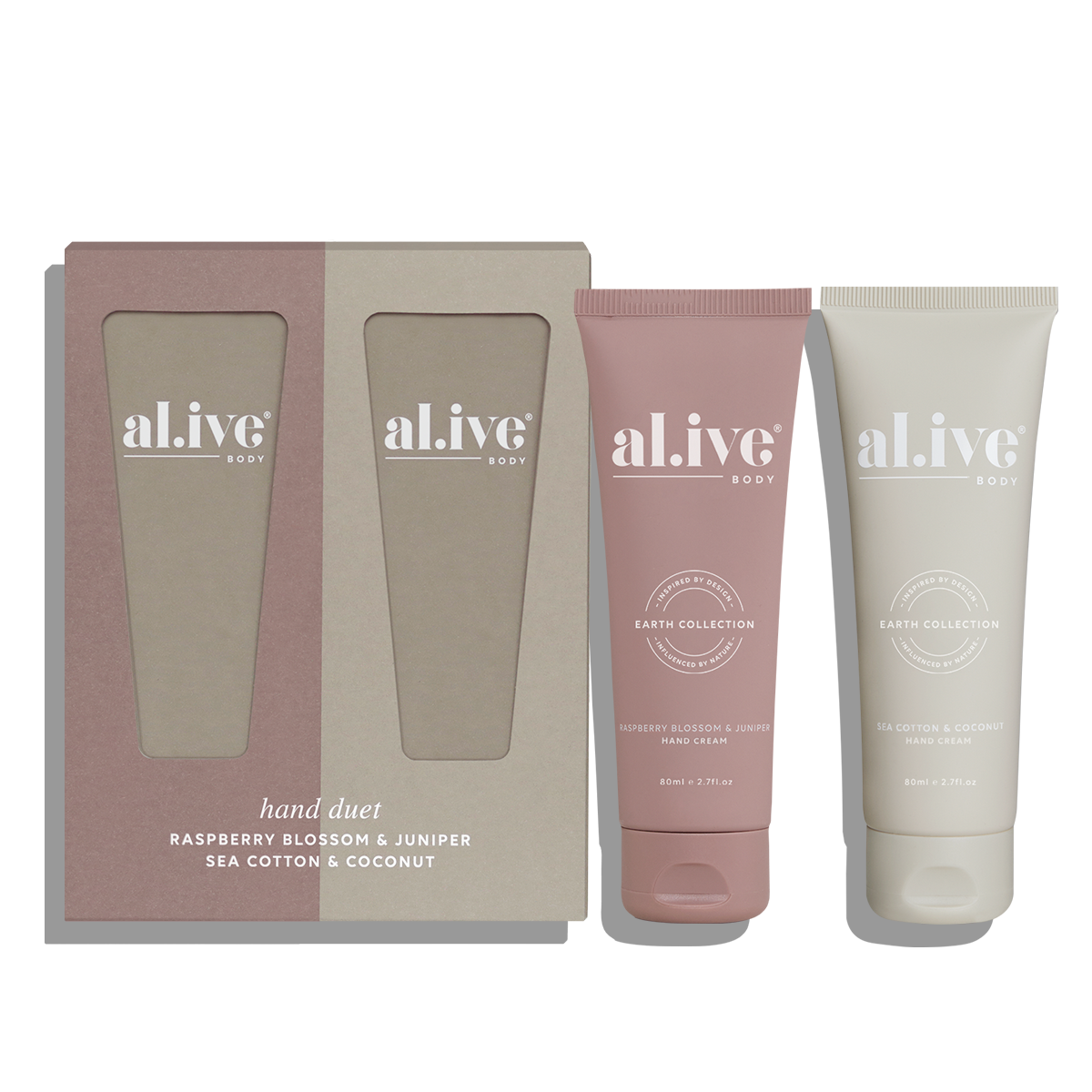 Hand Duet - Raspberry Blossom & Juniper + Sea Cotton & Coconut