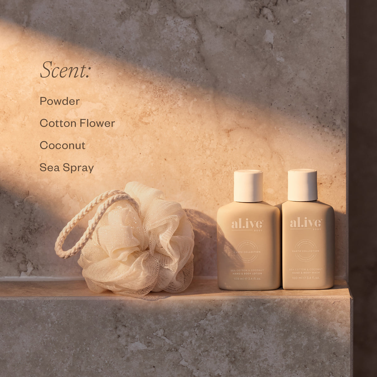 Body Travel Ornament - Sea Cotton & Coconut