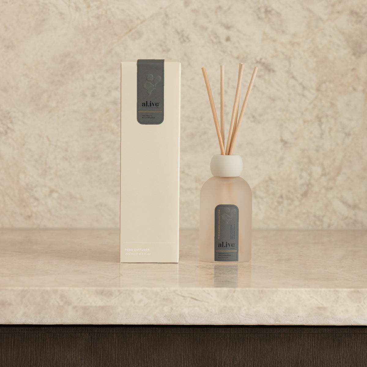 REED DIFFUSER - COCONUT & WILD ORANGE