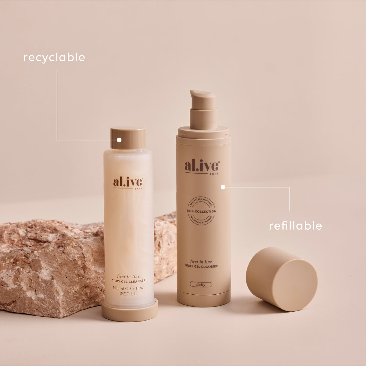 FIRST IN LINE - SILKY GEL CLEANSER REFILL