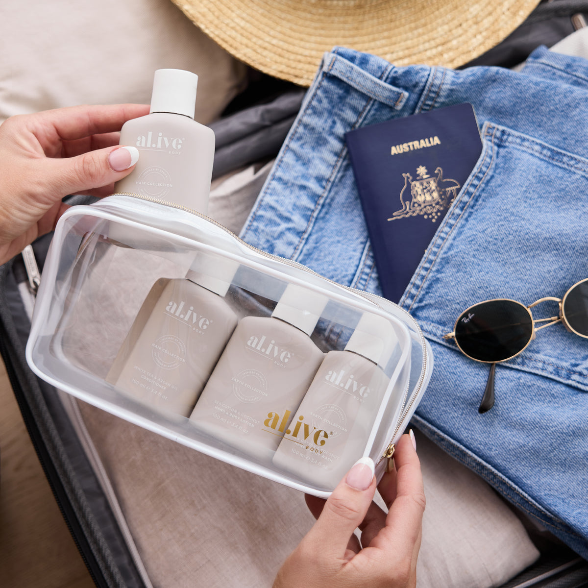 HAIR & BODY TRAVEL PACK - 100ML