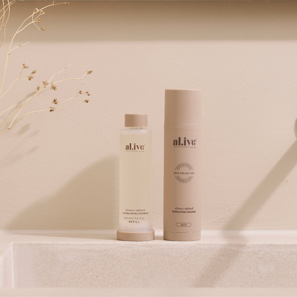 ALWAYS REFINED, EXFOLIATING ESSENCE REFILL - al.ive body