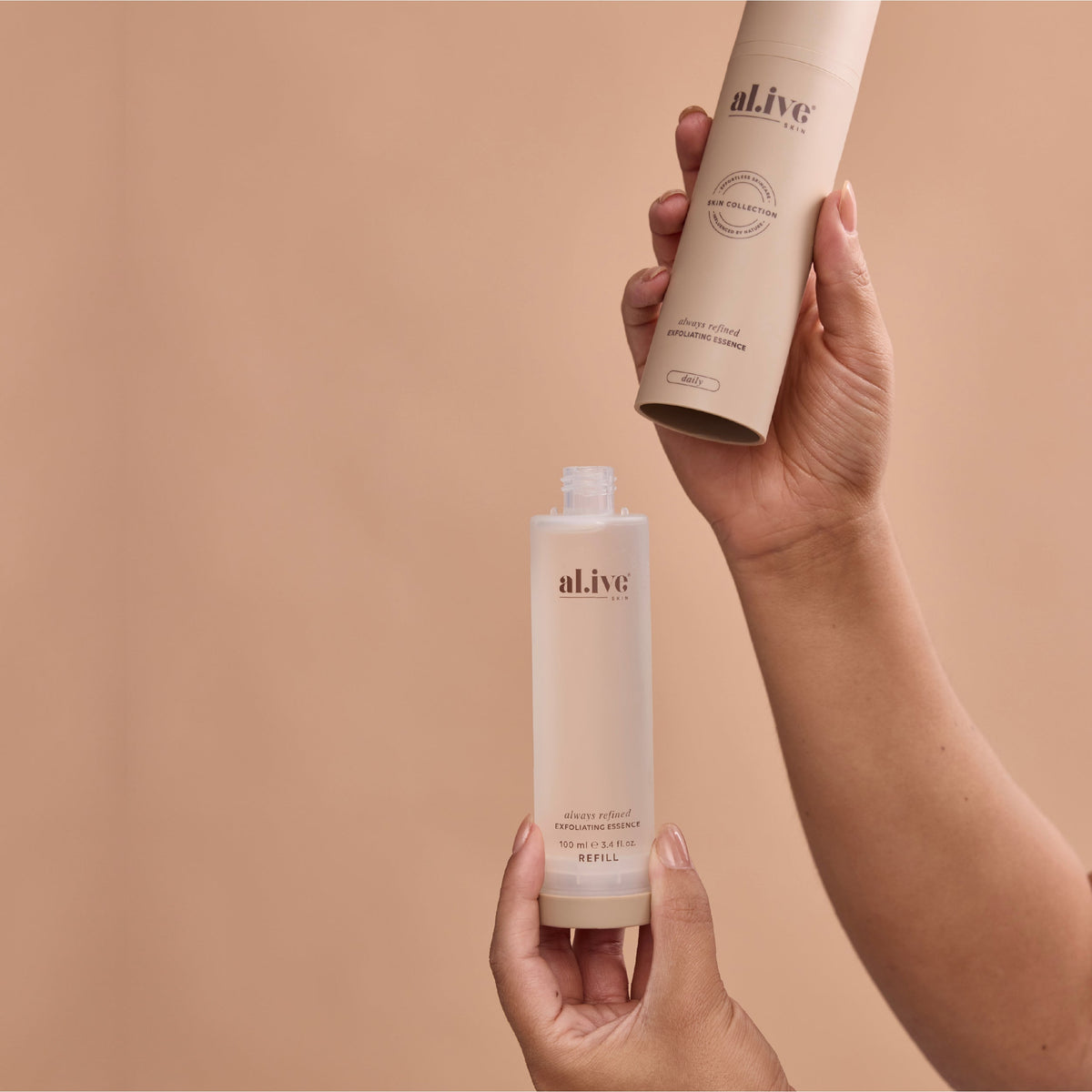 ALWAYS REFINED, EXFOLIATING ESSENCE REFILL - al.ive body