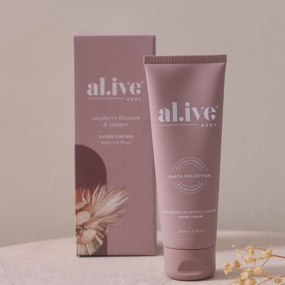 HAND CREAM - RASPBERRY BLOSSOM & JUNIPER - al.ive body