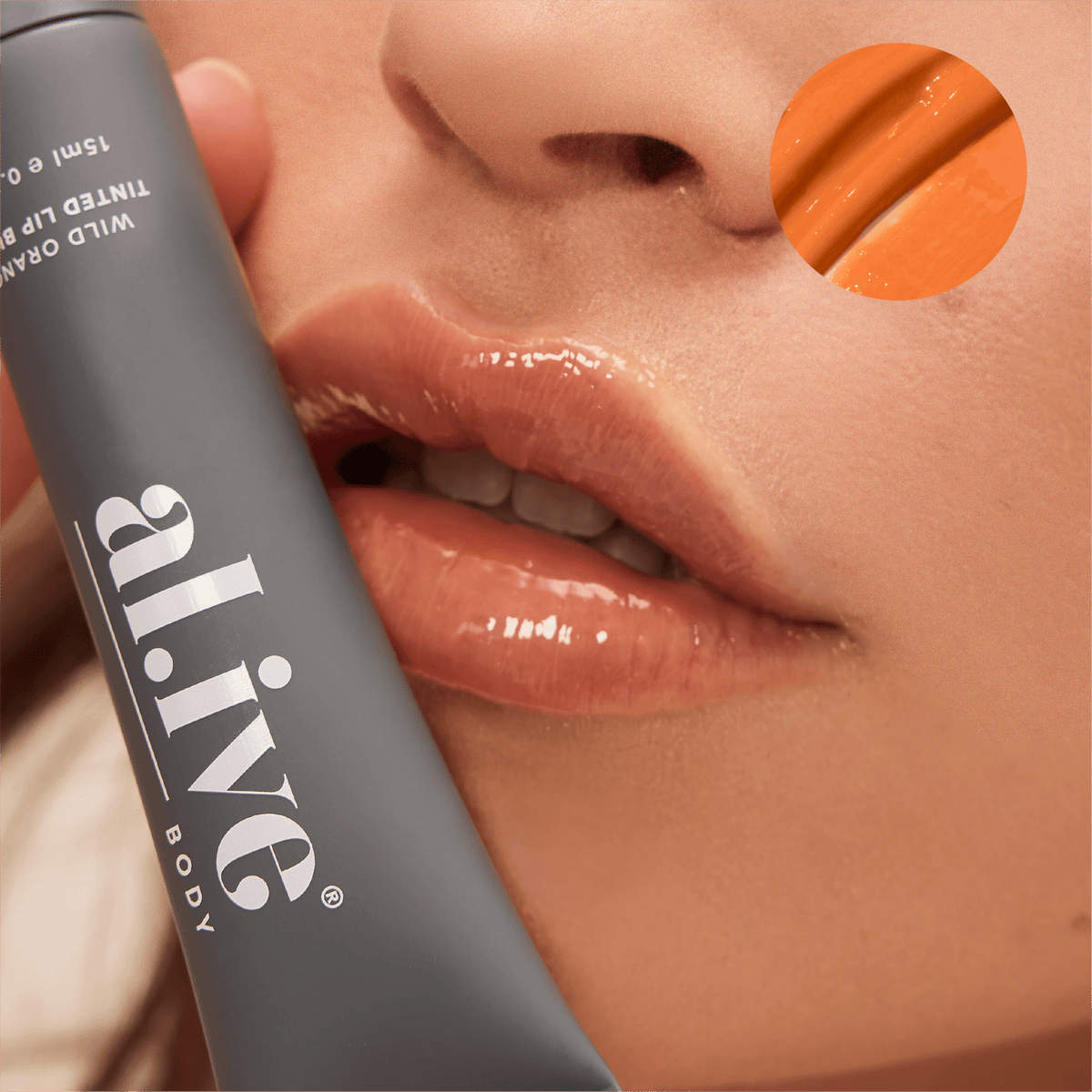 TINTED LIP BUTTER - WILD ORANGE - al.ive body