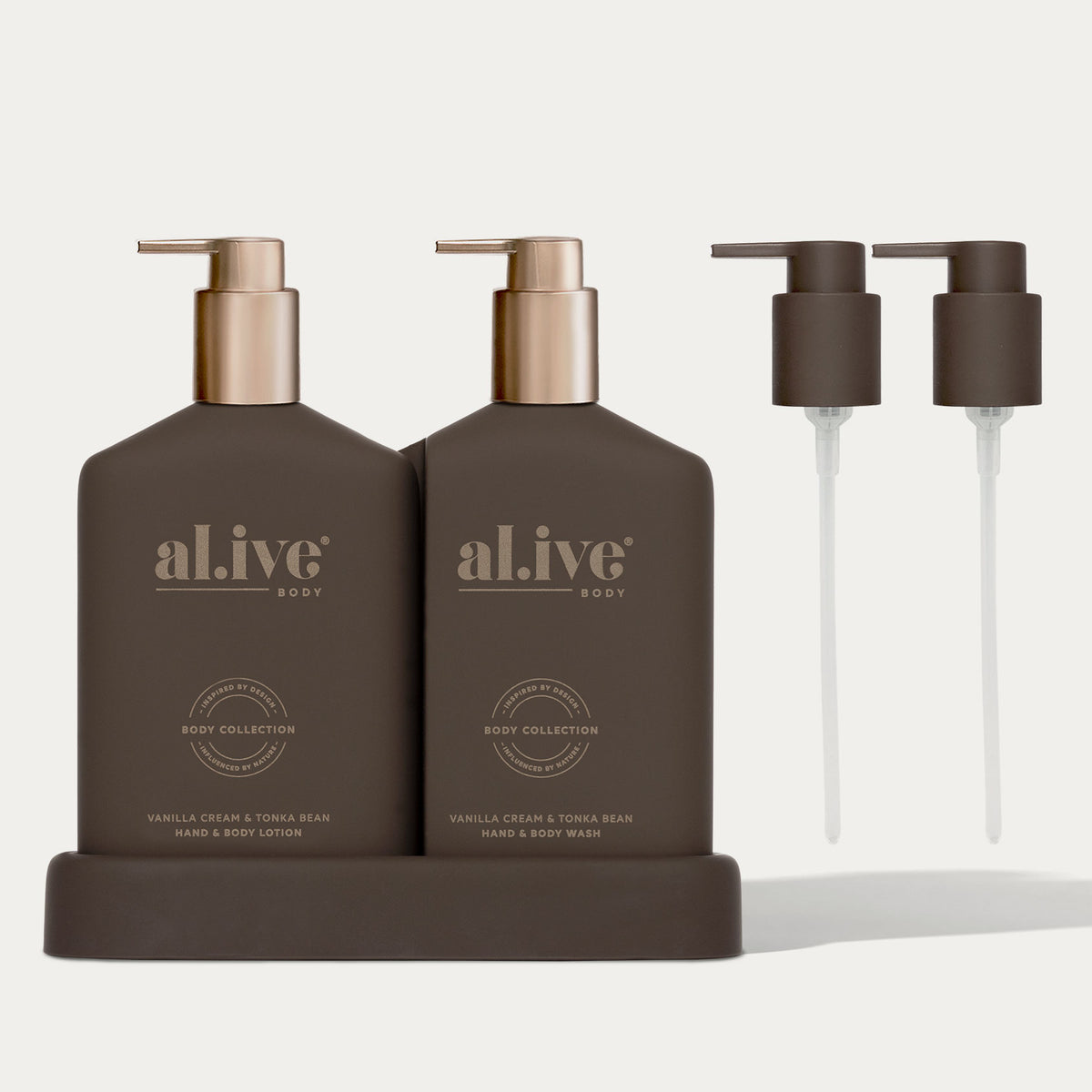 Transformative Bathroom Duo - Vanilla Cream & Tonka Bean