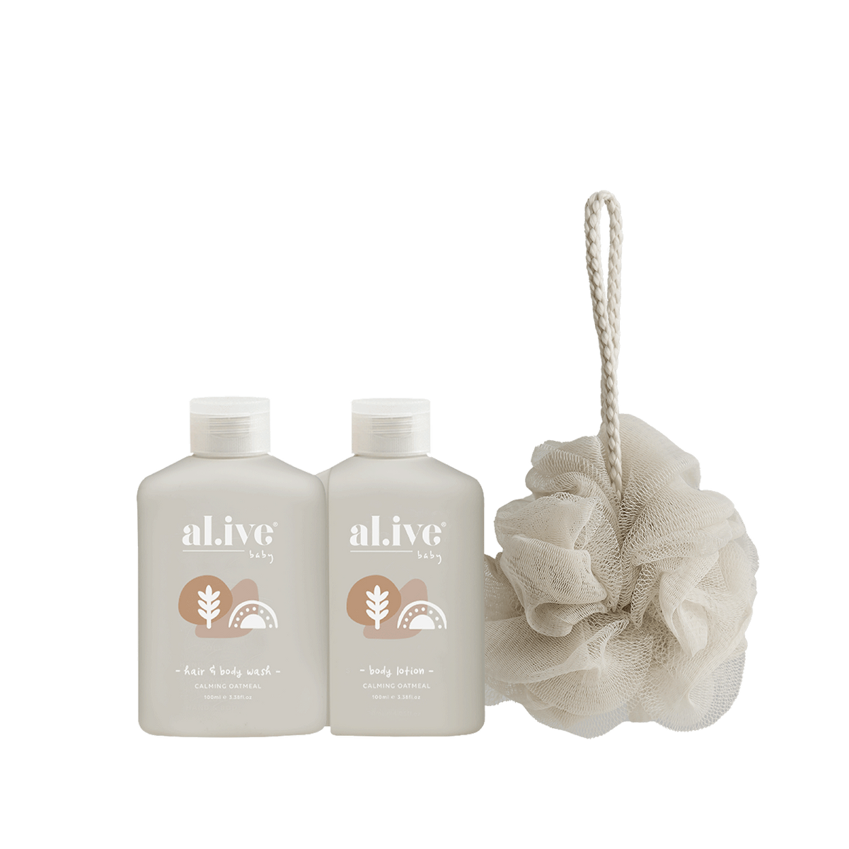 Baby Travel Ornament - Calming Oatmeal