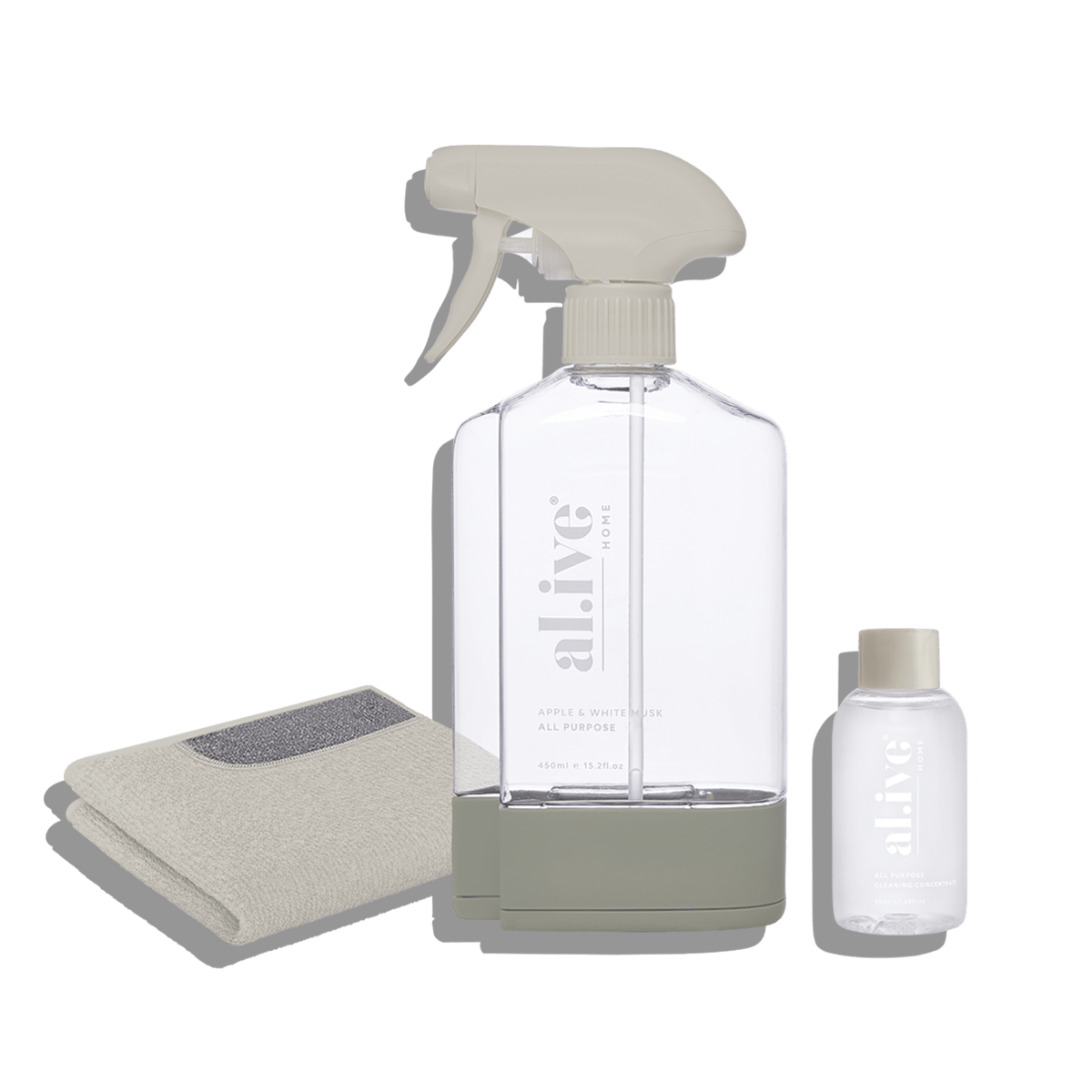 ALL PURPOSE CLEANING KIT - al.ive body