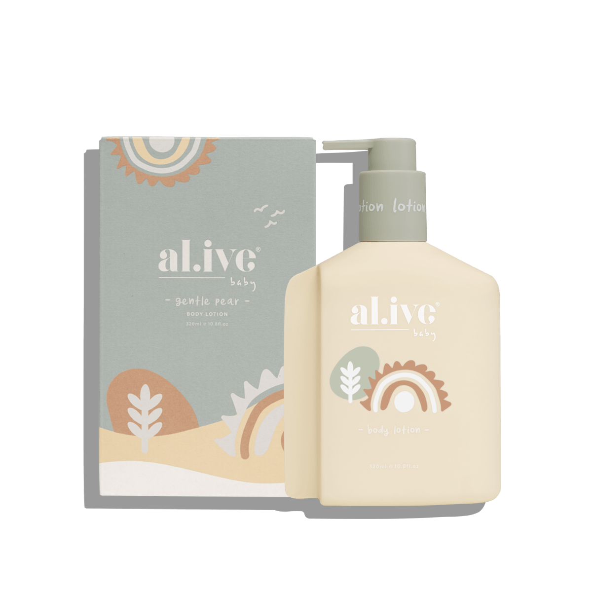 BABY BODY LOTION - GENTLE PEAR - al.ive body
