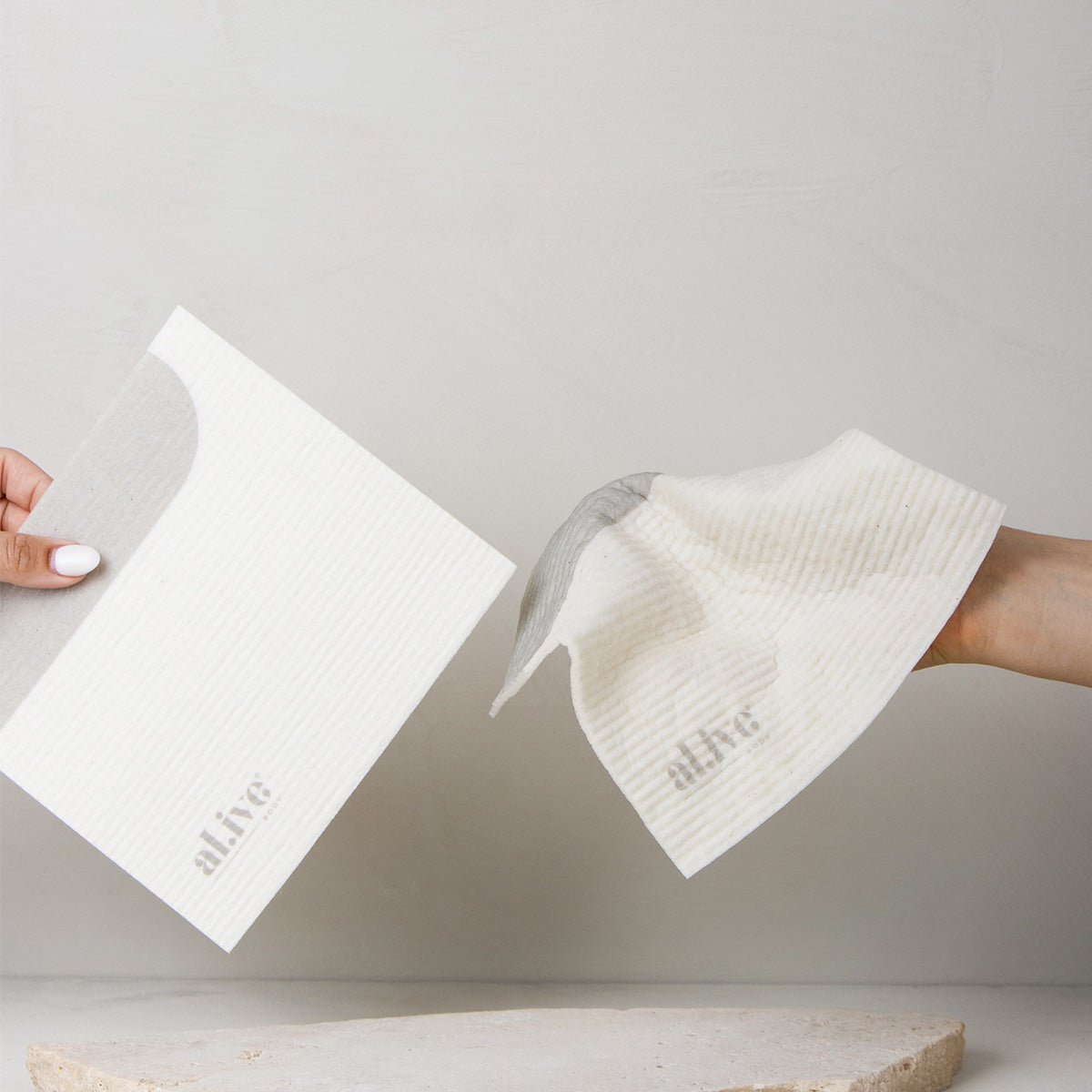 Biodegradable Dish Cloth - Pack of 2 - al.ive body®