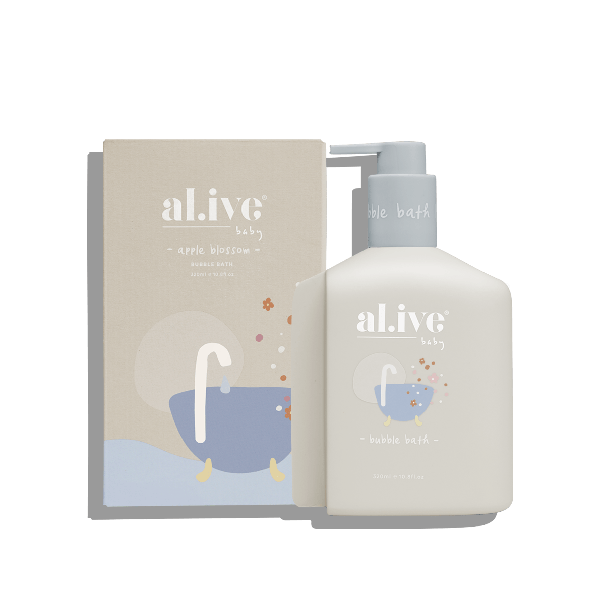 BUBBLE BATH - APPLE BLOSSOM - al.ive body