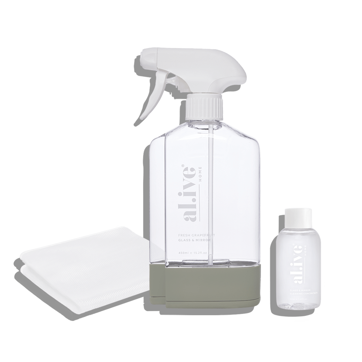 GLASS & MIRROR CLEANING KIT - al.ive body