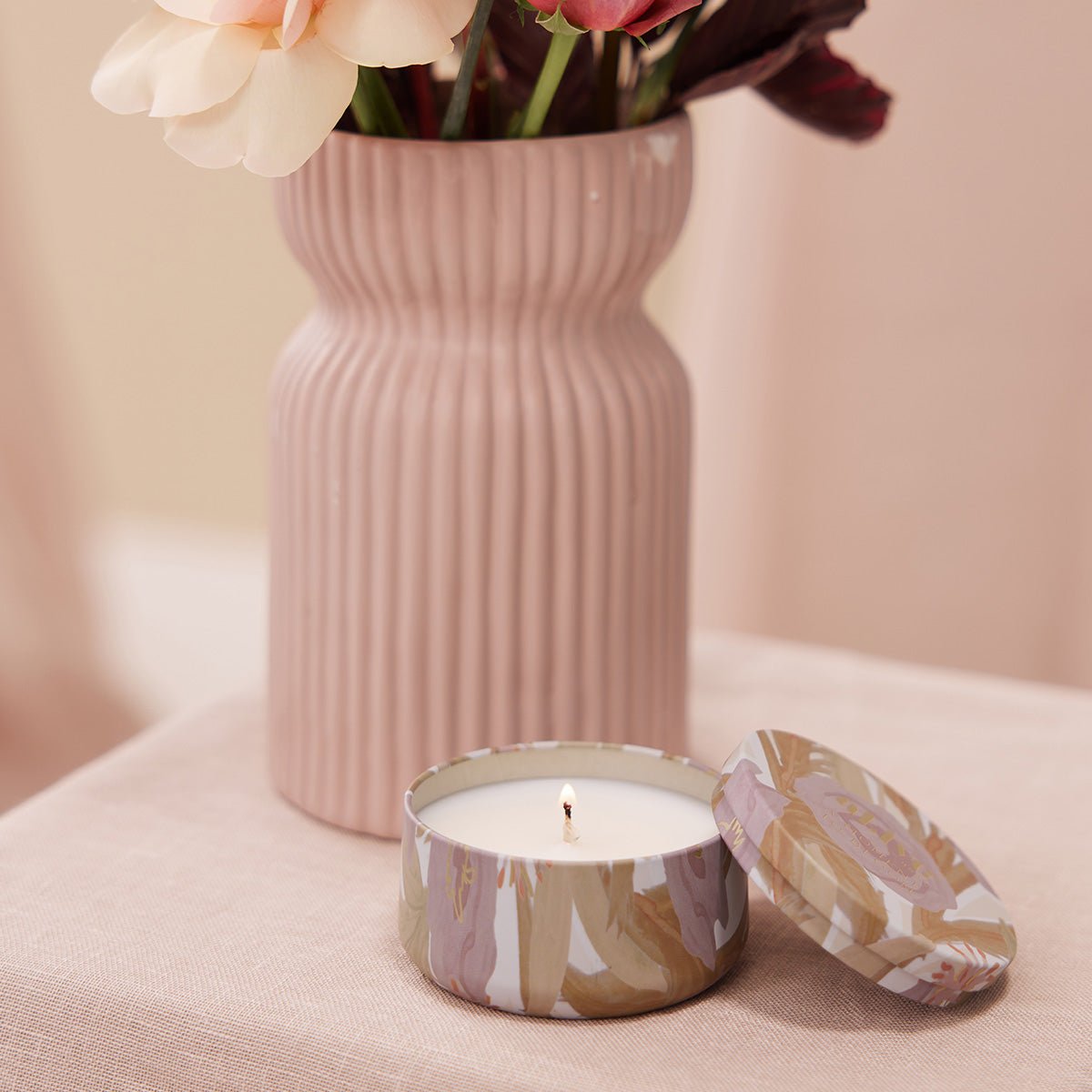 MINI SOY CANDLE - A MOMENT TO BLOOM - al.ive body