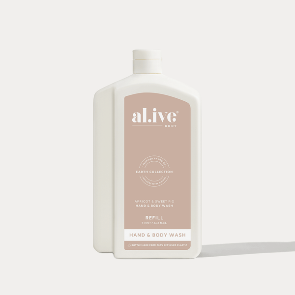 1 L WASH REFILL - APRICOT & SWEET FIG