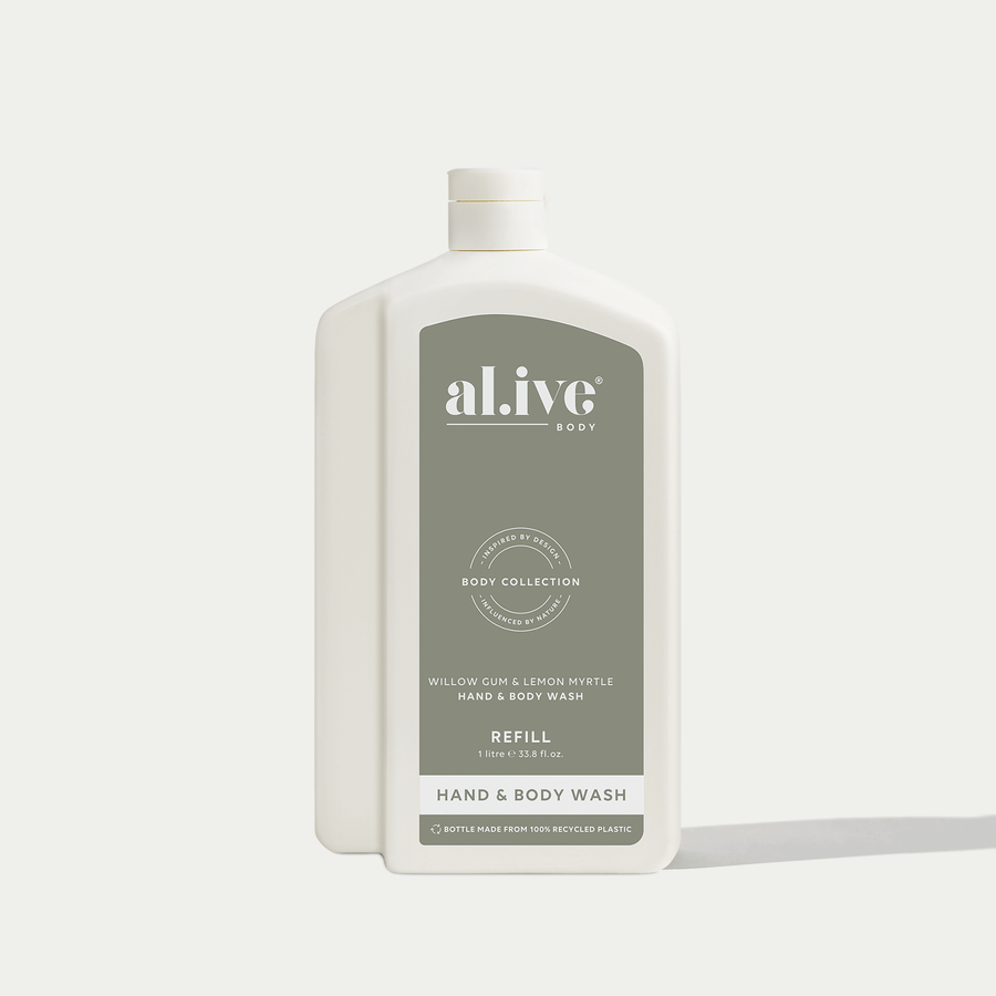 1 L WASH REFILL - WILLOW GUM & LEMON MYRTLE