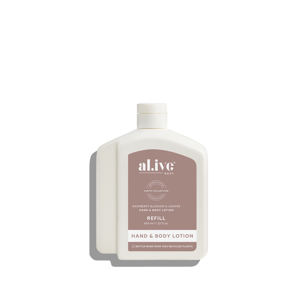650ML LOTION REFILL - RASPBERRY BLOSSOM & JUNIPER