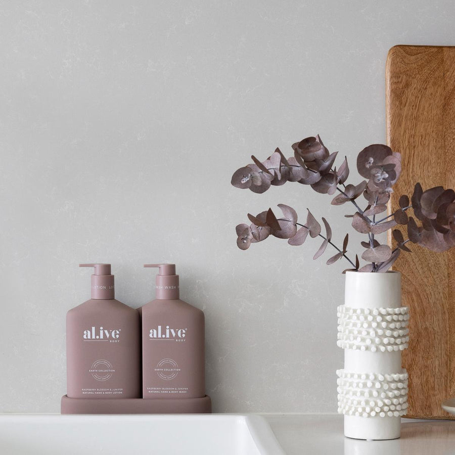 Bathroom Duo Wash + Lotion - Raspberry Blossom & Juniper