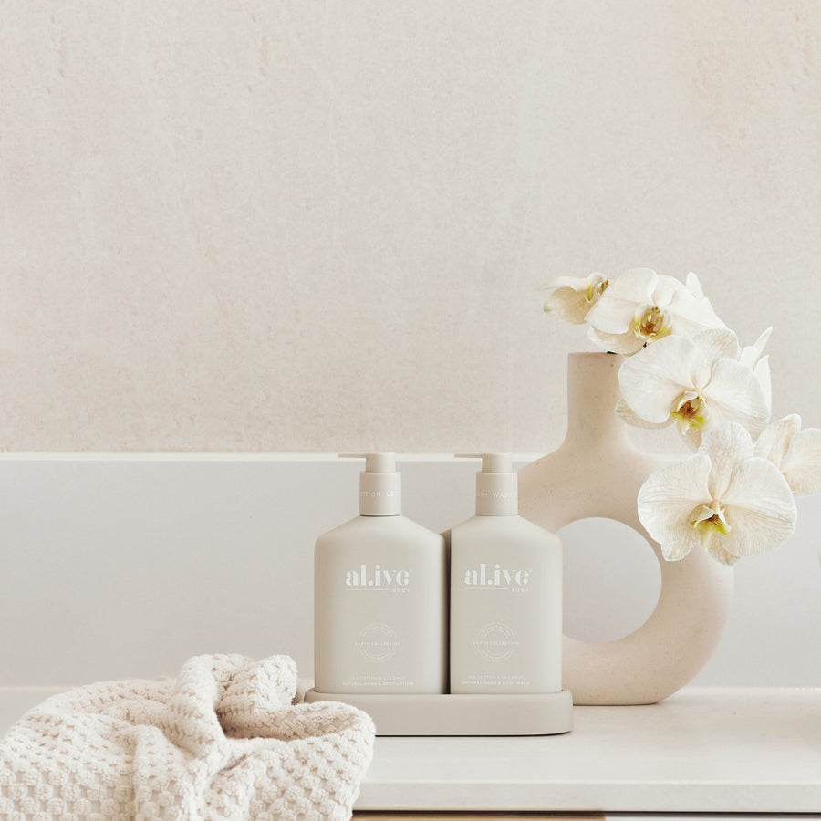 Bathroom Duo Wash + Lotion - Sea Cotton & Coconut