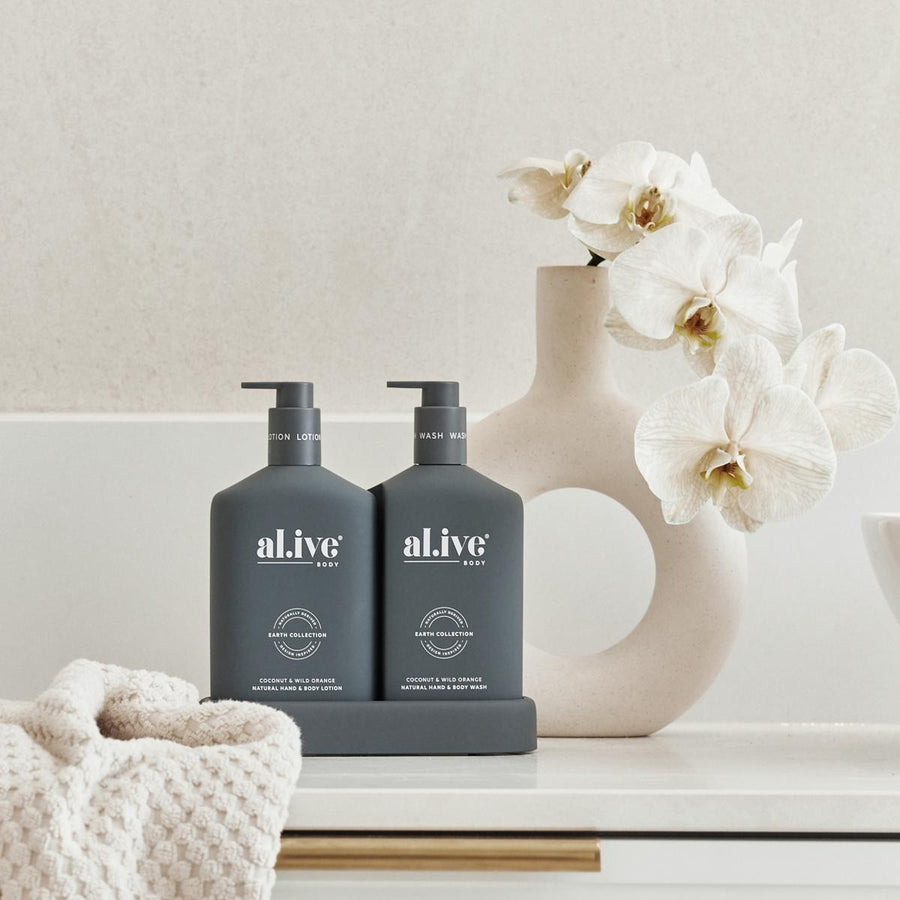 Bathroom Duo Wash + Lotion - Coconut & Wild Orange