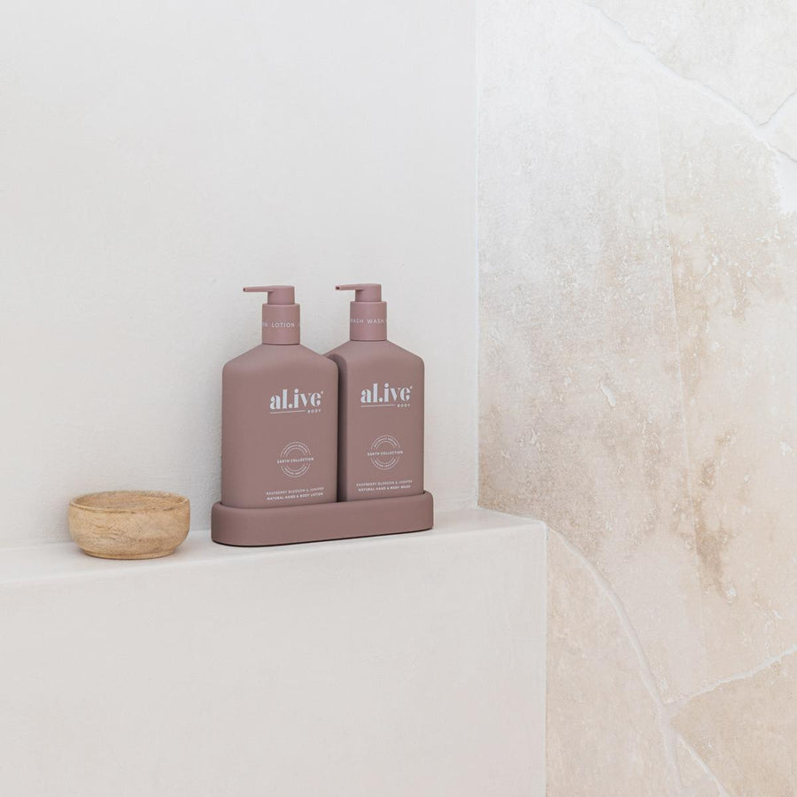 Bathroom Duo Wash + Lotion - Raspberry Blossom & Juniper