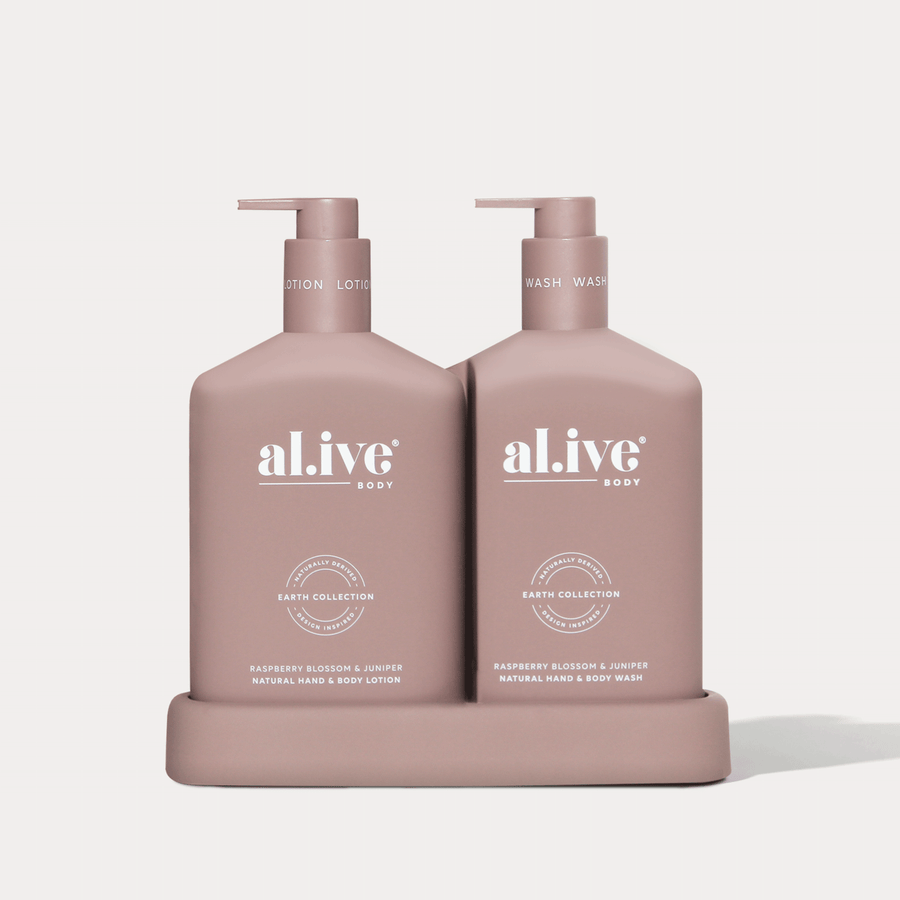 Bathroom Duo Wash + Lotion - Raspberry Blossom & Juniper