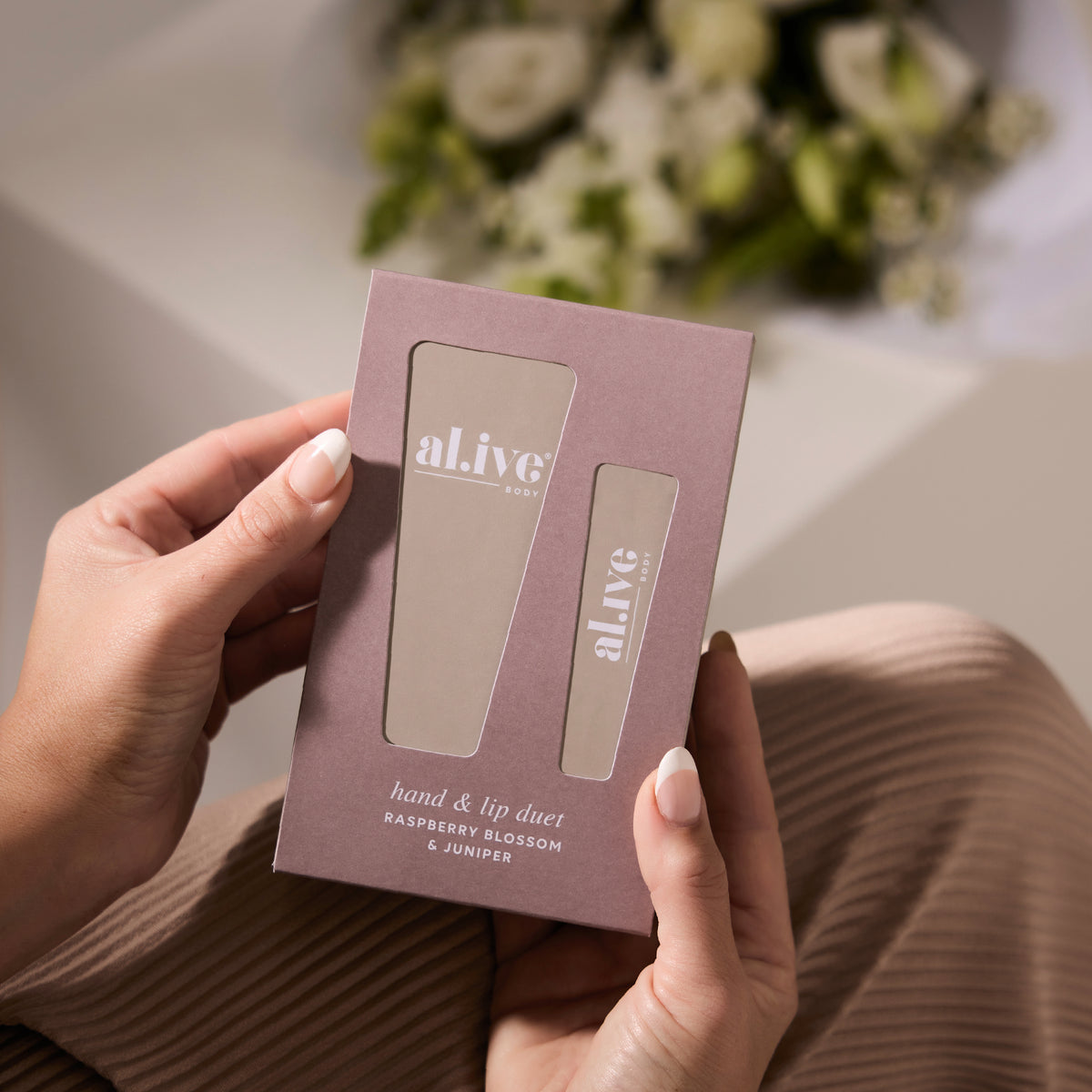 Hand & Lip Duet - Raspberry Blossom & Juniper