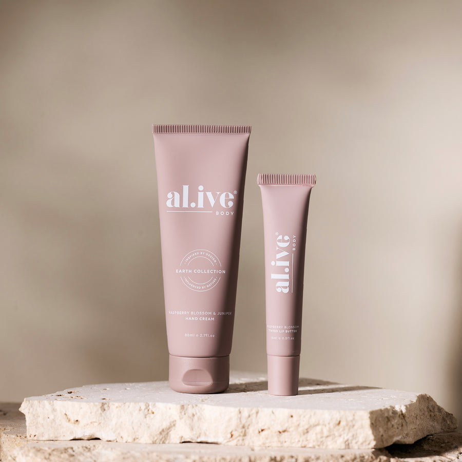 Hand & Lip Duet - Raspberry Blossom & Juniper