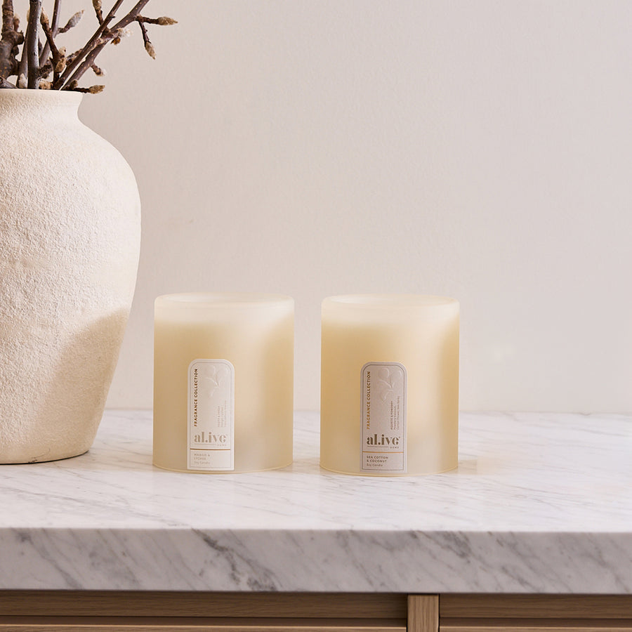 Soy Candle & Reed Diffuser Bundle