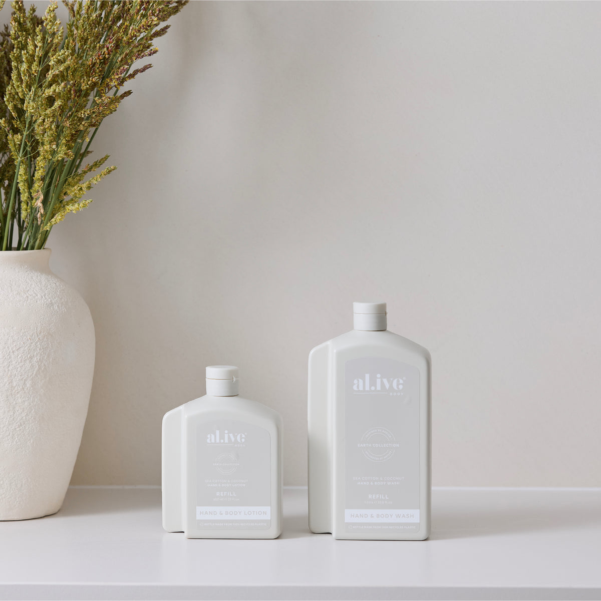650ML LOTION REFILL - SEA COTTON & COCONUT