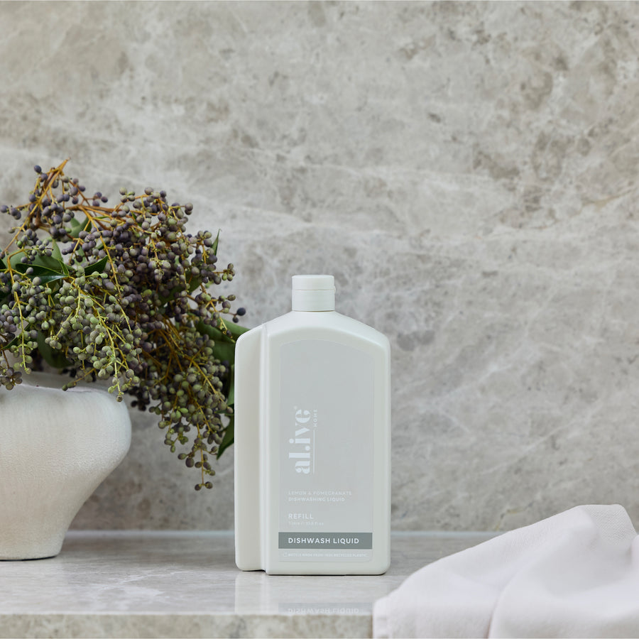 1 L DISH WASH REFILL - LEMON & POMEGRANATE