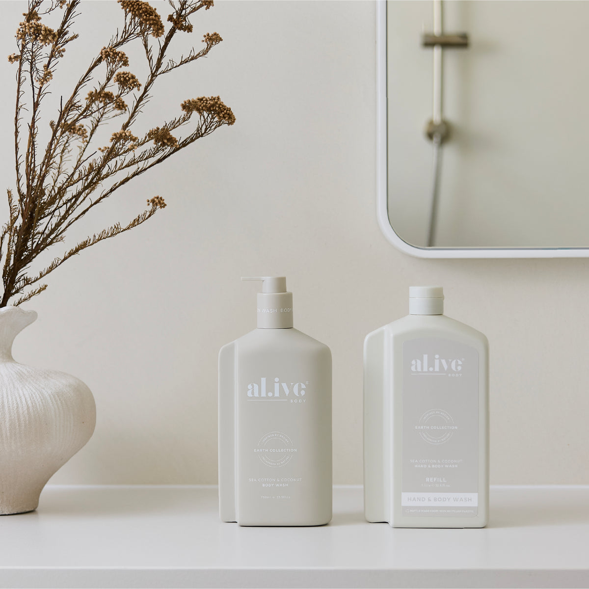 1 L WASH REFILL - SEA COTTON & COCONUT