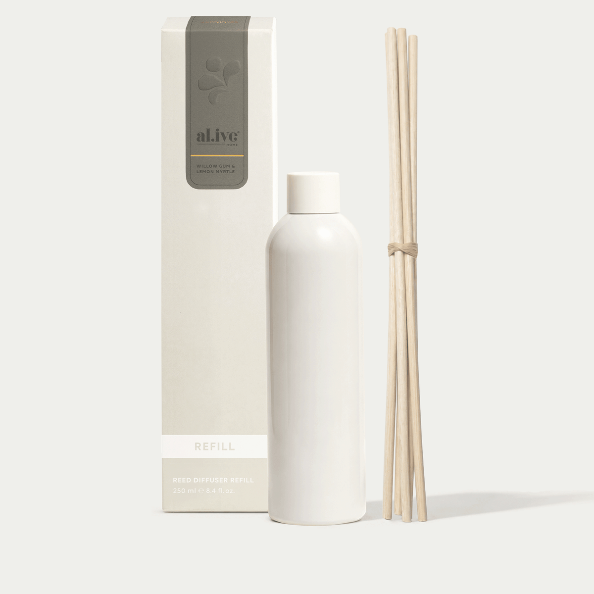 Reed Diffuser Refill - Willow Gum & Lemon Myrtle