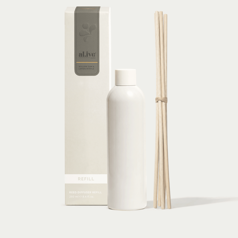 Reed Diffuser Refill - Willow Gum & Lemon Myrtle