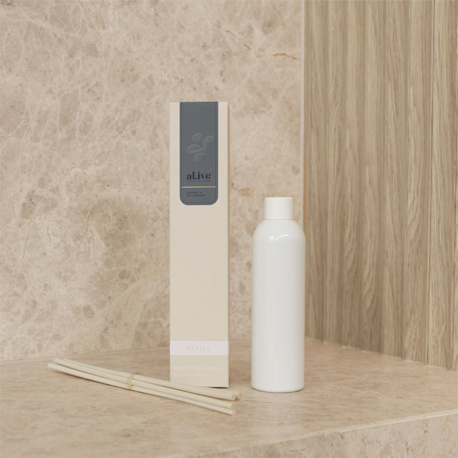 Reed Diffuser Refill - Coconut & Wild Orange