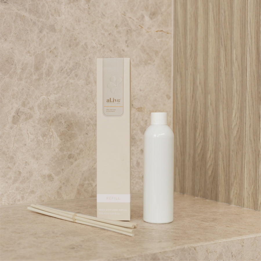 Reed Diffuser Refill - Sea Cotton & Coconut