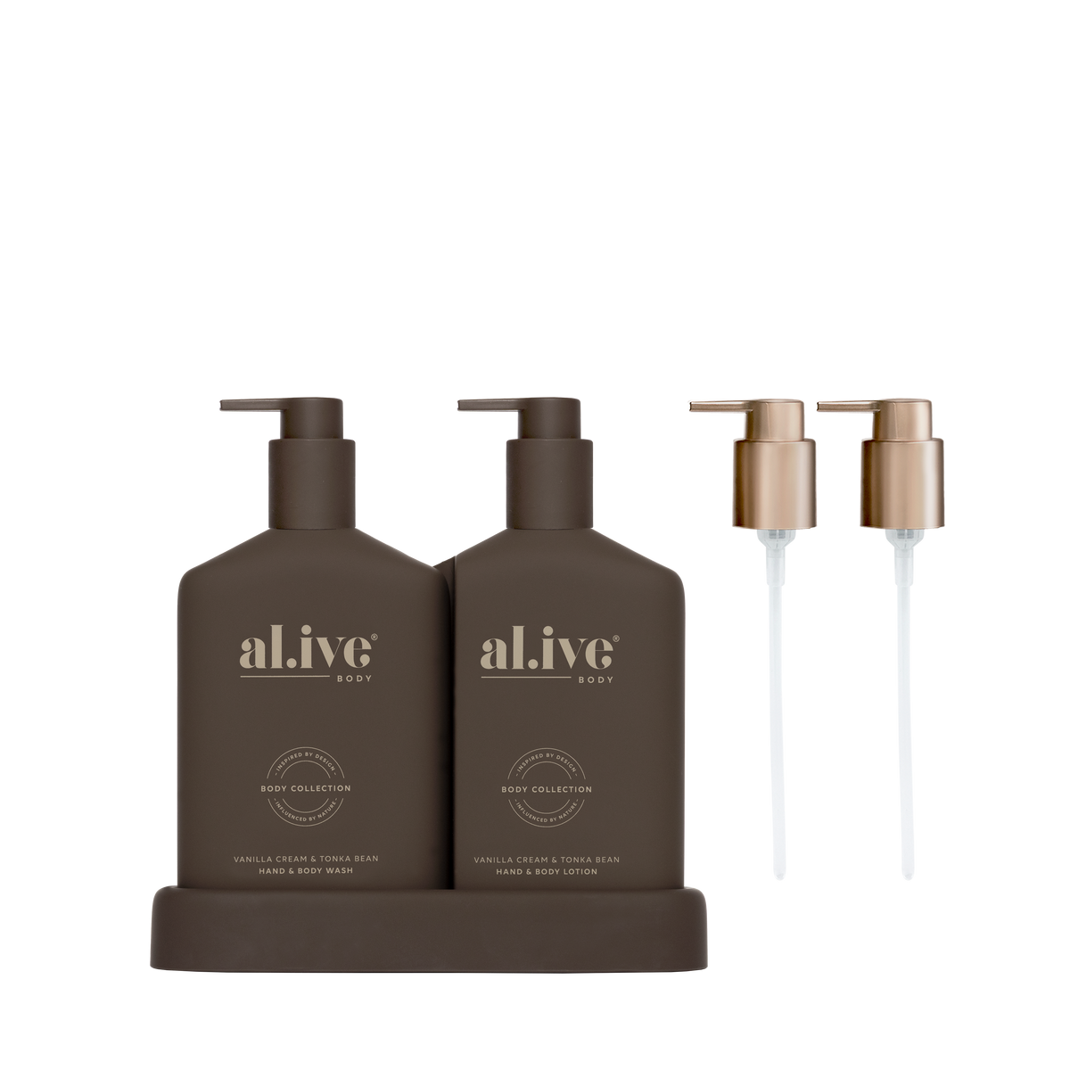 Transformative Bathroom Duo - Vanilla Cream & Tonka Bean