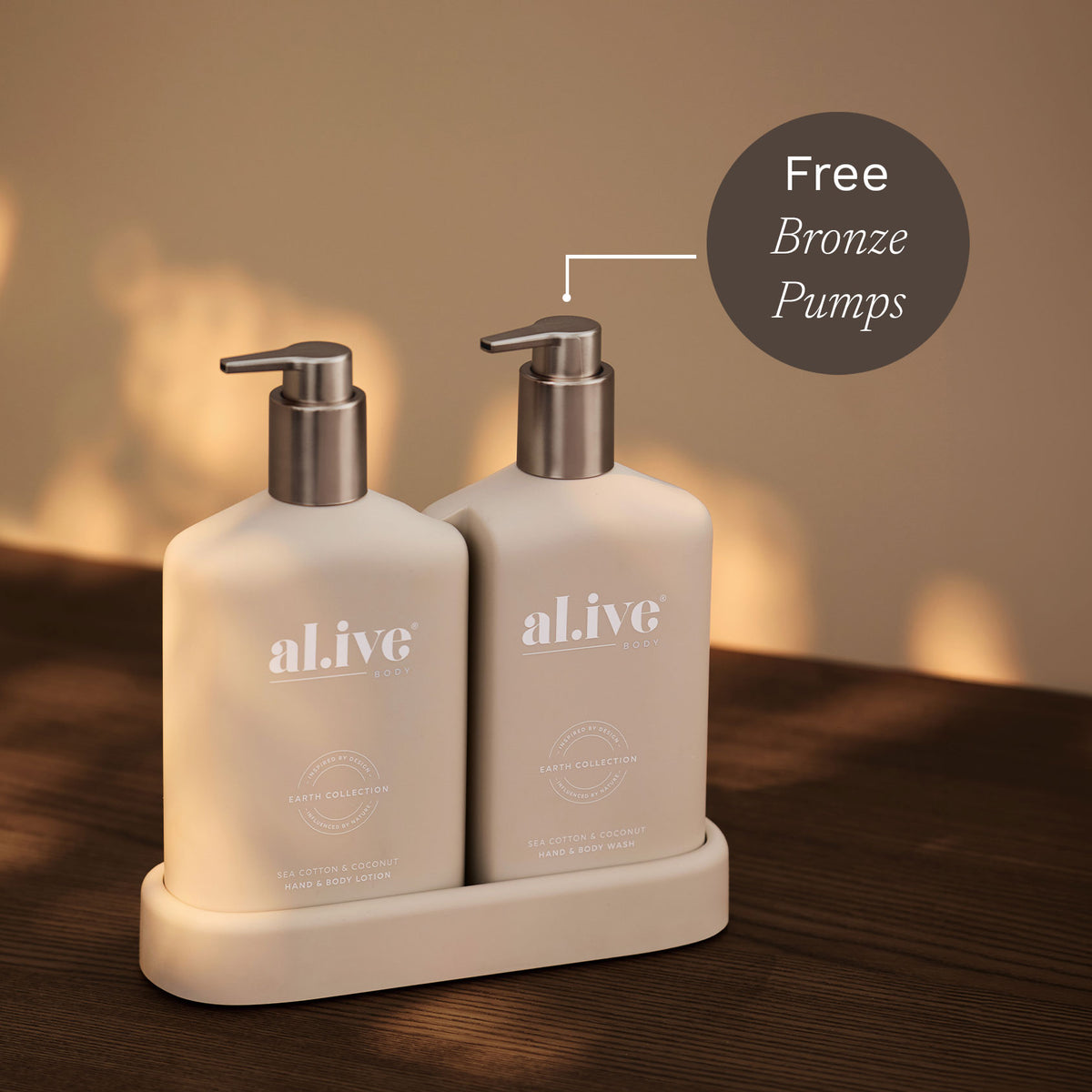 Bathroom Duo Wash + Lotion - Sea Cotton & Coconut