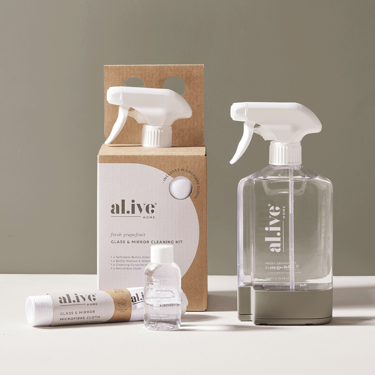 GLASS & MIRROR CLEANING KIT