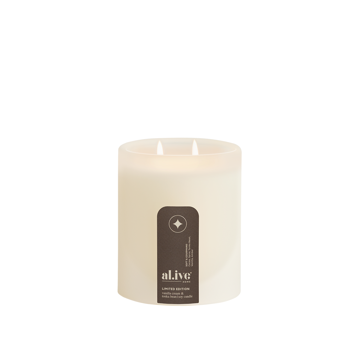 Soy Candle - Vanilla Cream & Tonka Bean