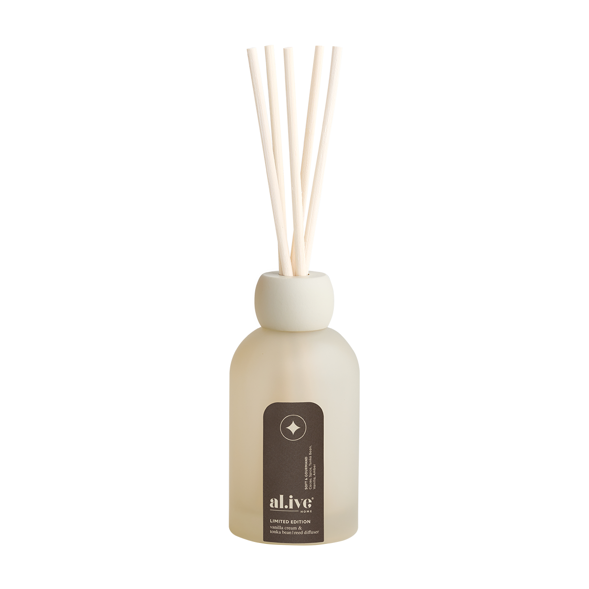 Reed Diffuser - Vanilla Cream & Tonka Bean