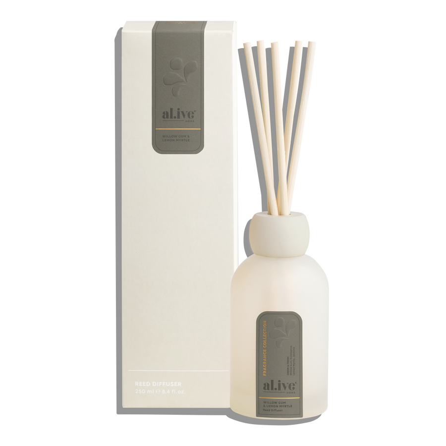 Reed Diffuser - Willow Gum & Lemon Myrtle