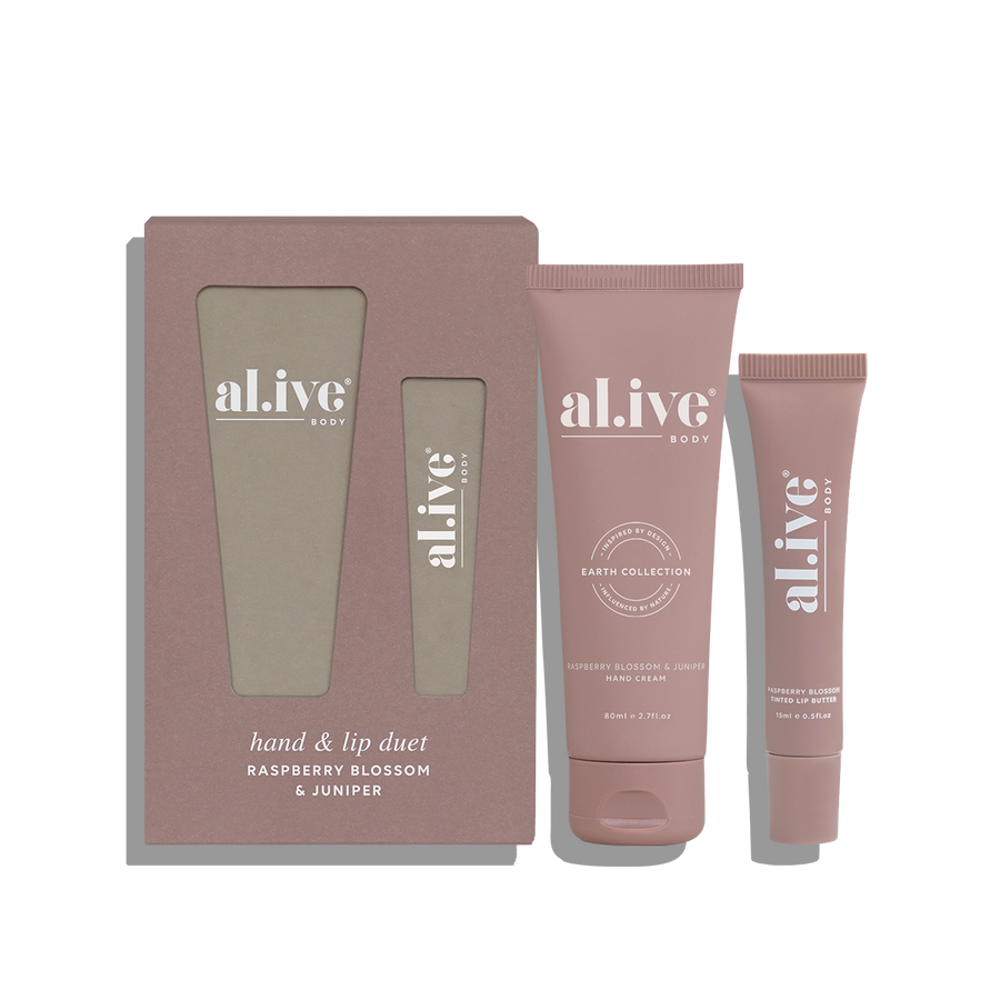 Hand & Lip Duet - Raspberry Blossom & Juniper