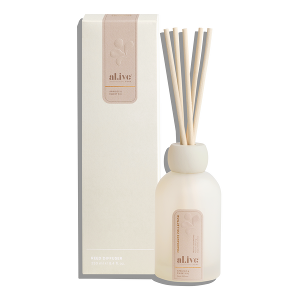 REED DIFFUSER  - APRICOT & SWEET FIG