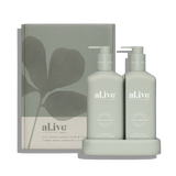COMPACT BATHROOM DUO WASH + LOTION - IVORY BLOOM