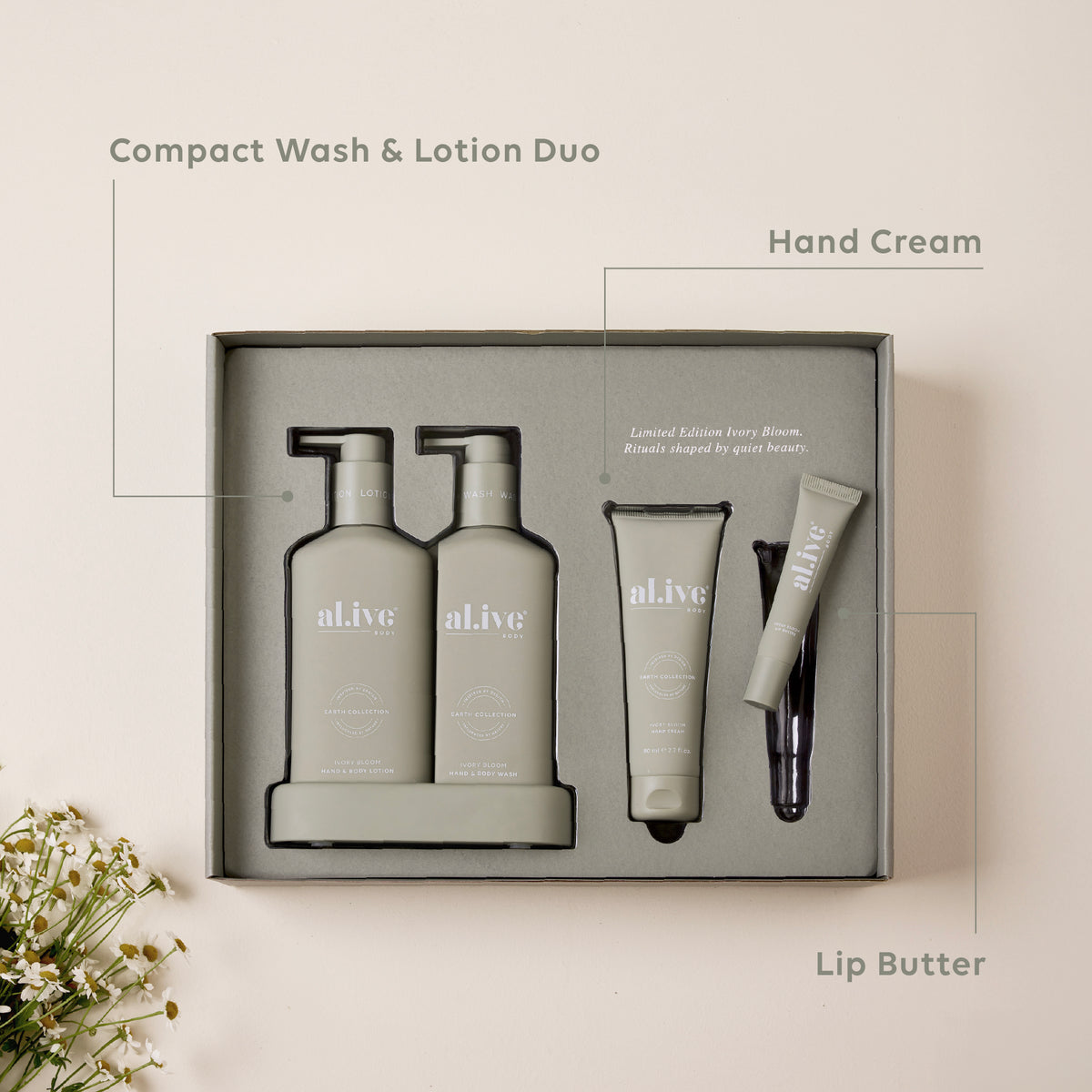 BODY RITUAL SET - IVORY BLOOM
